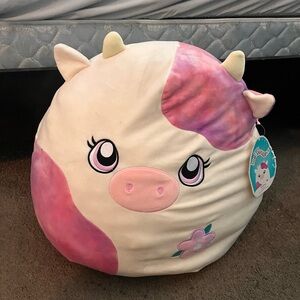 Kalina the cow squishmallow 16inch NWT